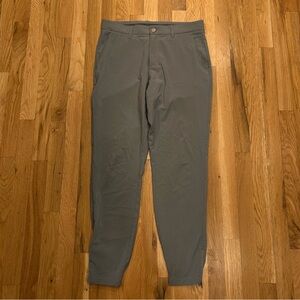 Primo Men’s 32R Golf Joggers Lightweight Zipper Ankle Gray